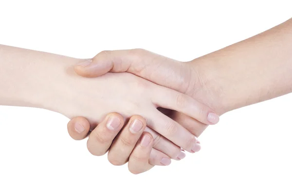 Friendly handshake — Stock Photo, Image