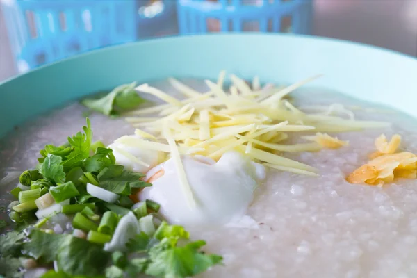 Pappa d'avena di riso di porridge tailandese — Foto Stock