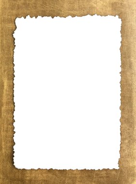 Vintage grunge burnt paper1 clipart