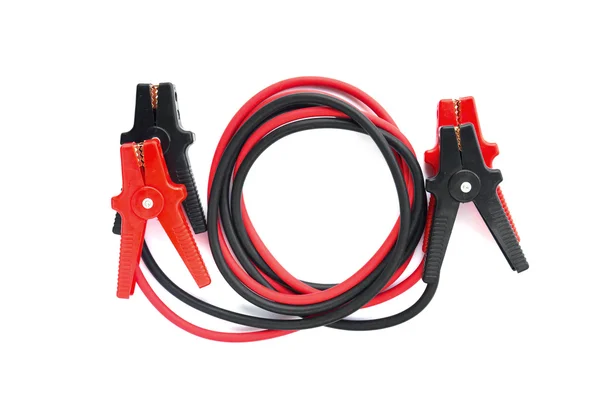 Автомобильные кабели для перемычки — стоковое фото