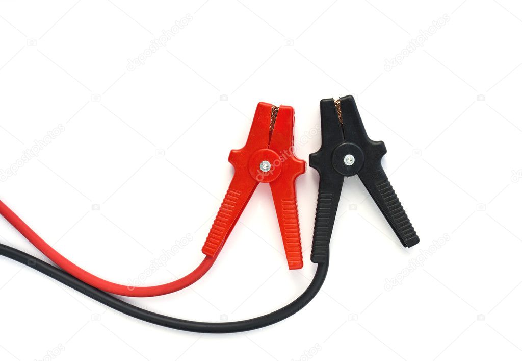 Car battery jumper cables