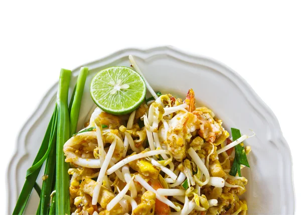 Thailandsk mat, pad thai – stockfoto