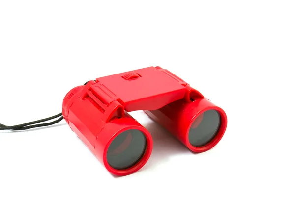 Red Binoculars — Stock Photo, Image