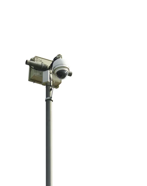 Câmera CCTV cúpula — Fotografia de Stock