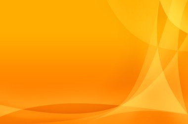 Orange abstract clipart