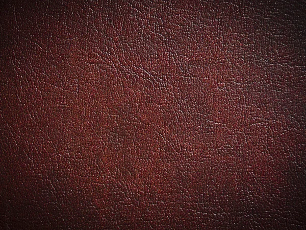 Röd färg läder — Stockfoto