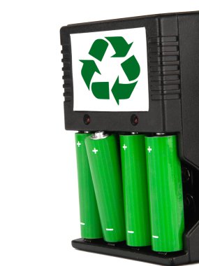 Eko green batteries clipart