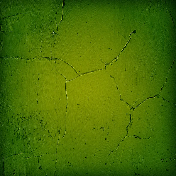 Groene verf muur — Stockfoto