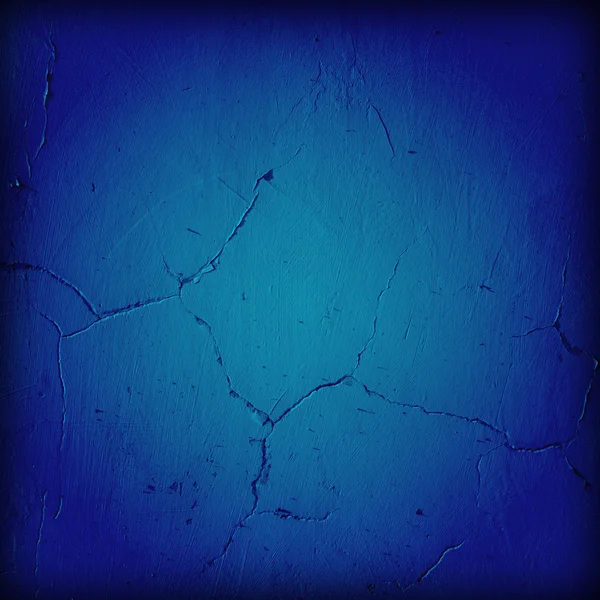 Blauwe donker muur achtergrond — Stockfoto