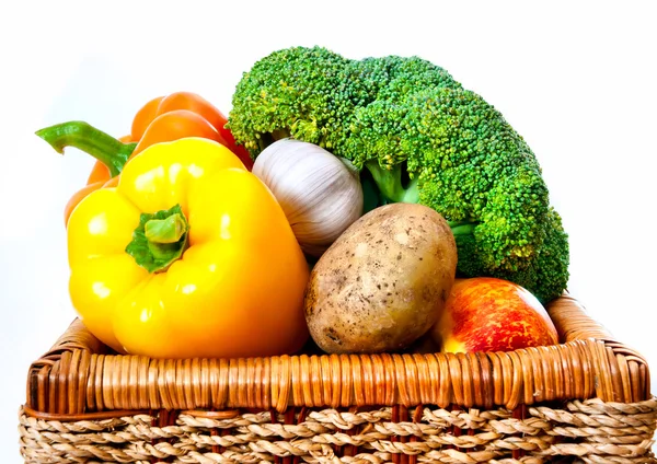 Diferentes deliciosos legumes de verão — Fotografia de Stock