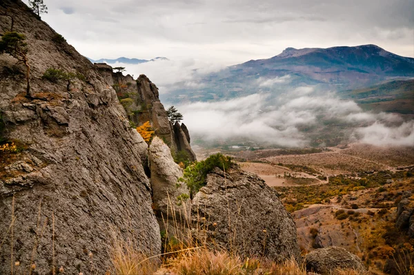 Vacker utsikt över klippor — Stockfoto