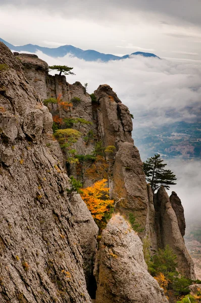 Vacker utsikt över klippor — Stockfoto