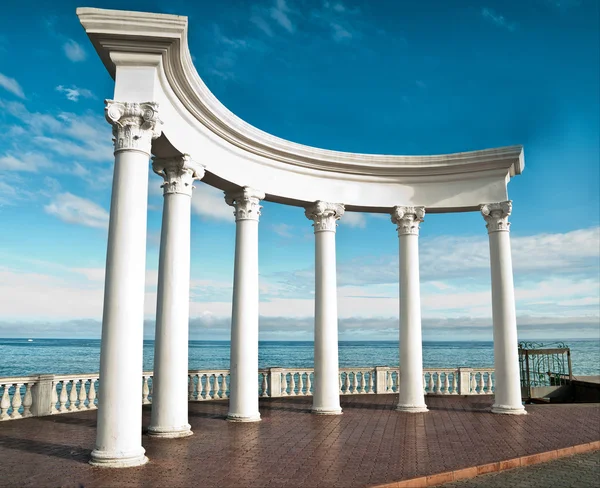 Ancient Greek columns — Stock Photo, Image