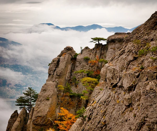 Kayaların güzel manzarası — Stok fotoğraf