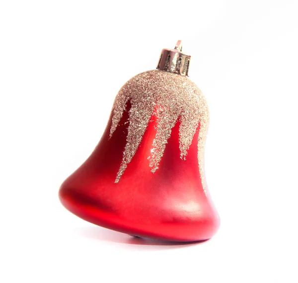 Red Christmas bell — Stock Photo, Image