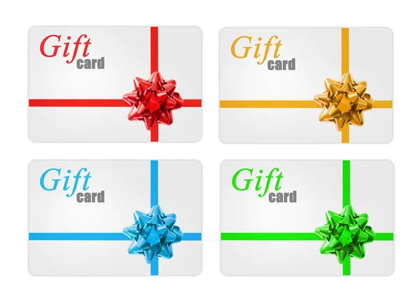 Gift cards — Stock Photo, Image