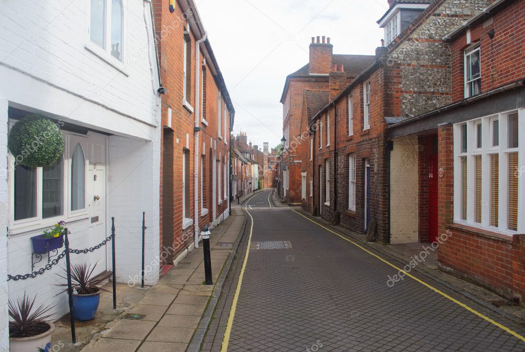 A Narrow Lane in Winchester City