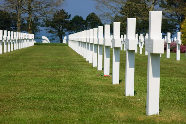 American cemetery crosses — Stock Photo, Image