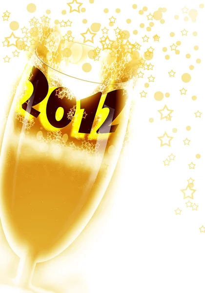 Celebrado Año Nuevo, 2012 , —  Fotos de Stock
