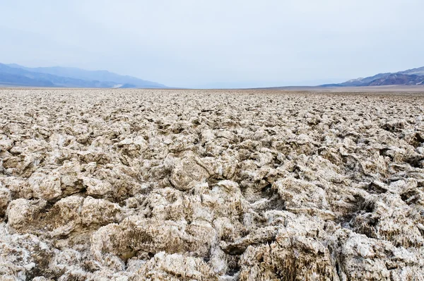 stock image Devils Golf Course Death Valley