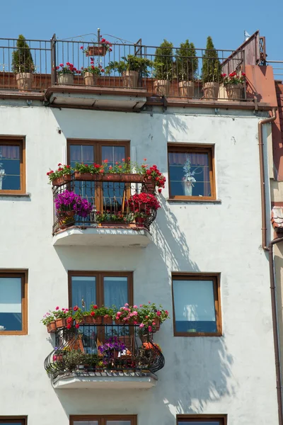 Zwei Balkone — Stock Photo, Image