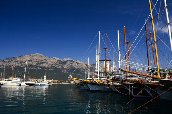 stock image Ships at harbor