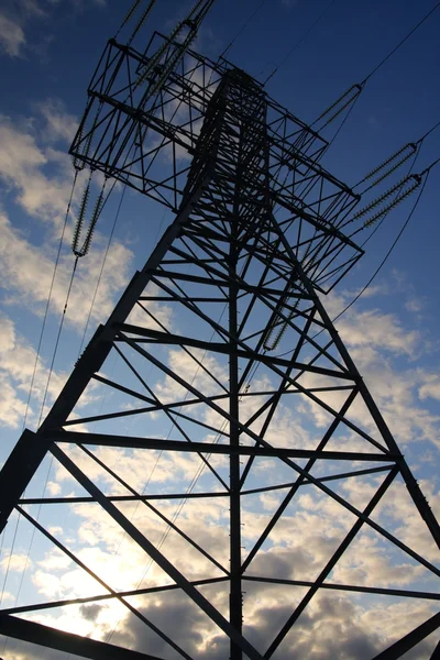 Elektriciteitspyloon. — Stockfoto