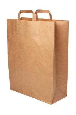 Paper shopping bag. clipart