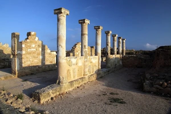 Columnas del templo en Paphos, Chipre . — Foto de Stock
