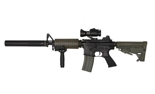 M4a1 自定义步枪 免版税图库照片