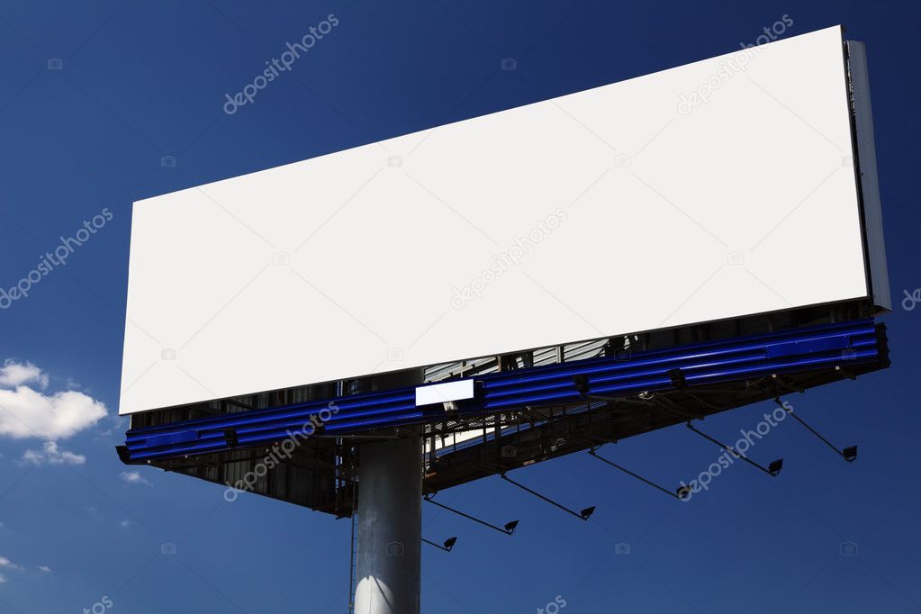 Clear billboard.