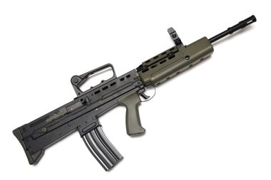 British Armed Forces legendary assault rifle L85A2 clipart