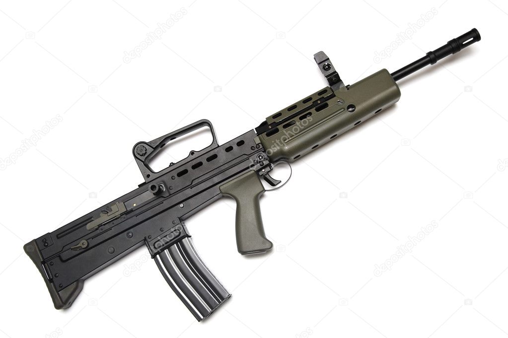 British Armed Forces legendary assault rifle L85A2