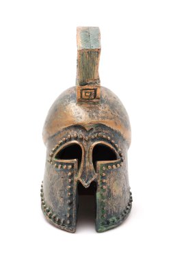 Greek helmet. clipart