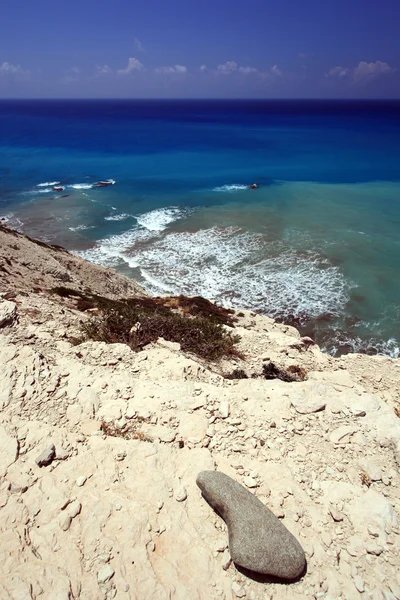 Seascape Cypr. — Zdjęcie stockowe
