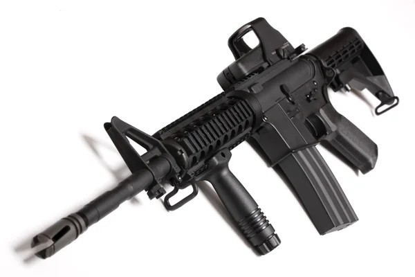 Modern army weapon. M4 RIS carbine. — Stock Photo, Image