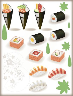 Japanes Sushi clipart