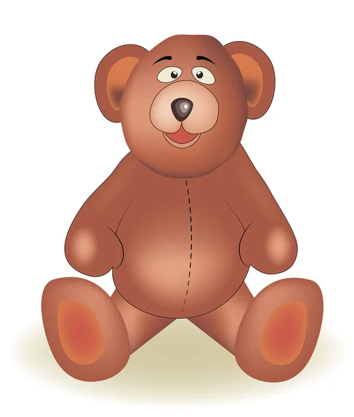 stock vector Cute teddy bear