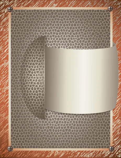 stock vector Metal background