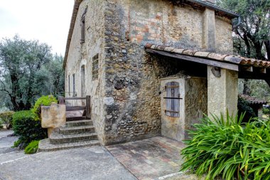 Museum Renoir house. Cagnes-sur-Mer clipart