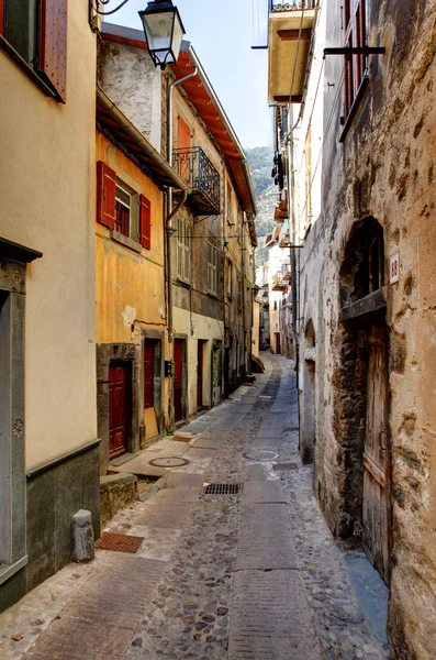 Stock image Tende, France. village in the mountains. Narrow street.