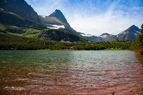 Lago redrock — Fotografia de Stock