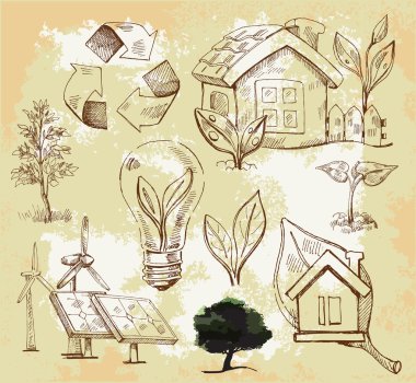 Energy background clipart