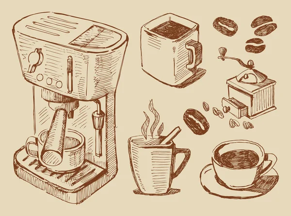 Kontekst kawy — Wektor stockowy
