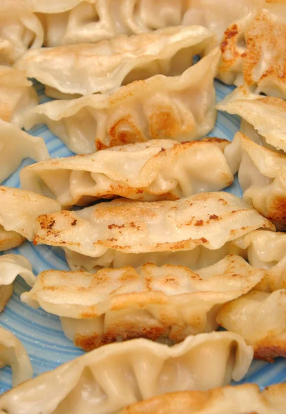 Chinese dumplings background — Stock Photo, Image