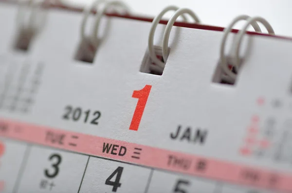 Un calendario 2012 —  Fotos de Stock