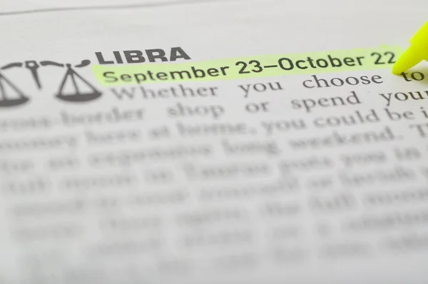 Libra στις 23 Σεπτεμβρίου-22 Οκτωβρίου — Φωτογραφία Αρχείου