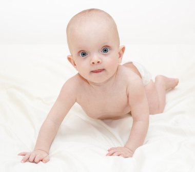 Küçük şirin bebek.