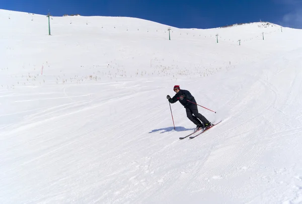 Skiën in palandoken — Stockfoto