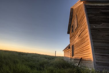 çiftlik evi saskatchewan Kanada terk